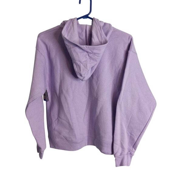 Hanes Size XS 4 5 XSmall Girls Youth Hoodie Purple Fleece Pretty Cool Girl NEW - Picture 6 of 7